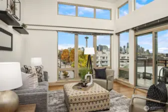 Note the balcony to the right.