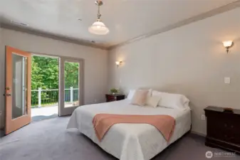 Primary opens up to huge deck