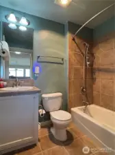 Upstairs full bath
