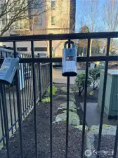 #523 on L/Box outside of the Garage entrance