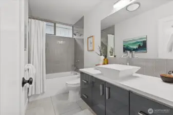 Bathroom on the first floor.