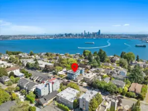 Beautiful 360 view from the deck!