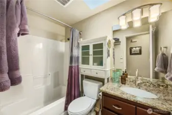 Hallway full bathroom.