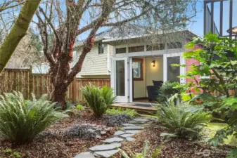 The OM Home. Perfect for meditation space.