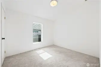 Bedroom 3, office? sewing? library?