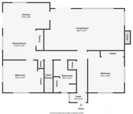 The main floor plan.