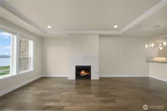 Gas fireplace