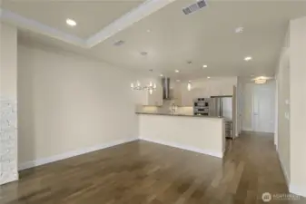 Open floor plan