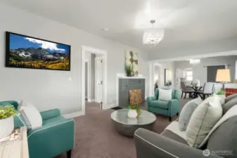 Main level living room.
