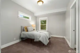 Second main level bedroom.