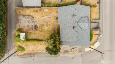 Top down aerial.