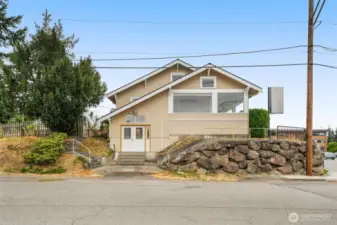 Exterior side elevation of home/structure.