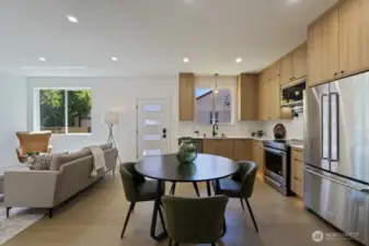 Kitchen W/Eating Space