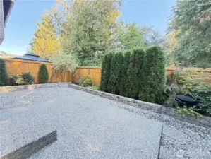 Fenced Backyard