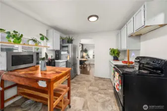 Great spaces to prep food on Updated fridge