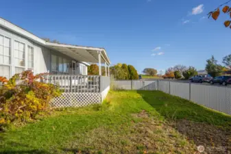 Covered Porch's allow for great entertaining space, or relaxing year round!