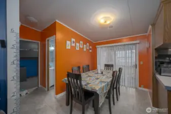 Dedicated dining space