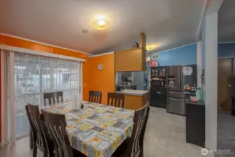 Very Large Kitchen + Dining Area