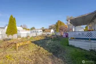 Grill n chill on the back porch