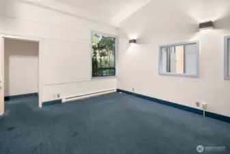 Bedroom with spacious closet