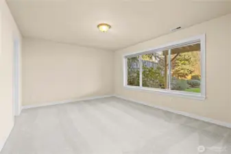 Same room, same large space, without the staging