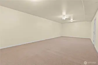 The same room without the staging, it is a ton of space!