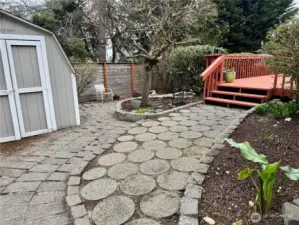 Shed is perfect to store all your outdoor/garden needs!