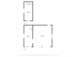 GARAGE W/LOFT TO FINISH