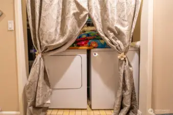 In-unit washer and dryer