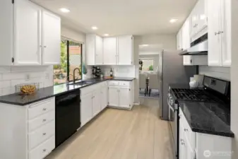 Elegantly remodeled Kitchen