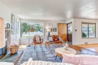 Living Room and front entrance
