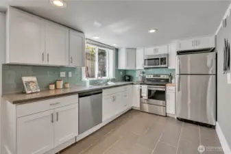 large 2nd kitchen downstairs