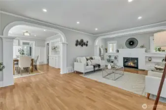 Open floor plan
