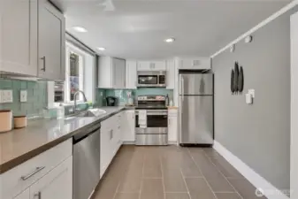 downstairs 2nd kitchen for MIL