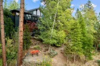 Trails and walk ways throughout