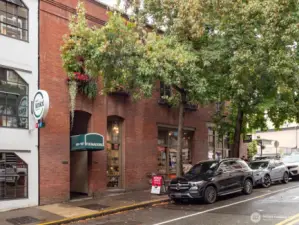 Entrance on Western Ave