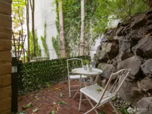 Tranquil city escape right outside of your window!