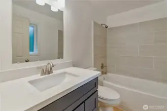 Primary suite bathroom - newly remodeled bathroom!