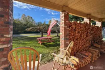 Covered Porch Entry