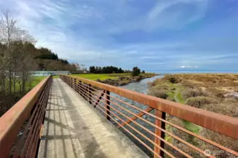 Located Near the Olympic Discovery Trail