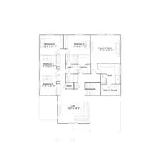 Entertaining area w/the bedrooms.