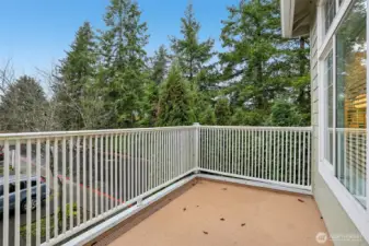 North Facing Deck