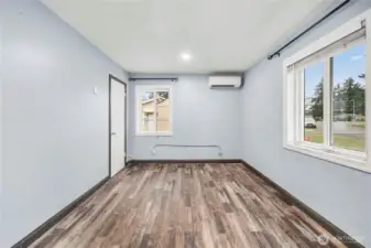 Bedroom 1 on the main level.