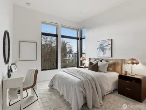 3rd Bedroom w/ en-suite bathroom