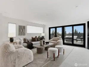 Access to rooftop deck