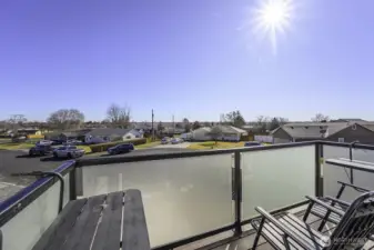 Balcony off of Primary Bedroom