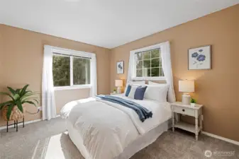 Second bedroom on the main floor.