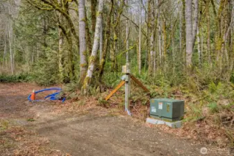 Power transformer is in place.