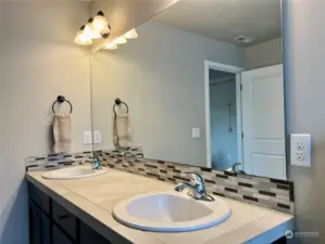 -rimary Bathroom Suite Dual Sinks