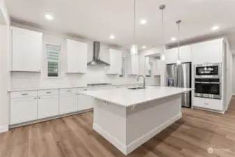 Photo is of a similar home